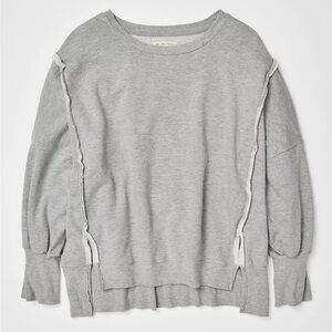 NWOT Free People / We The Free “Camden” Oversized Sweatshirt, sz M